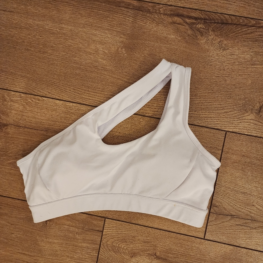 One Shoulder Sports Bra